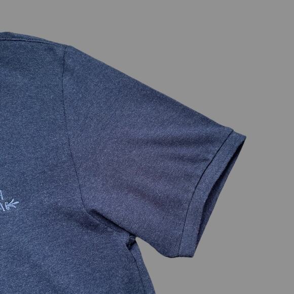 Scotch & Soda Night Heather Faded Navy Mens SS Polo Size S NWT - Picture 4 of 8